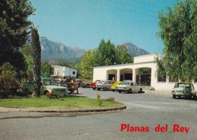 Tarjeta postal antigua de Planas del Rey Old postcard from