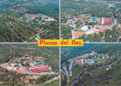 Tarjeta postal antigua de Planas del Rey Carte postale an