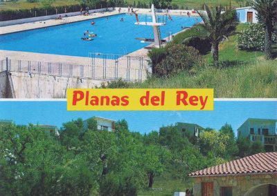 Tarjeta postal antigua de Planas del Rey