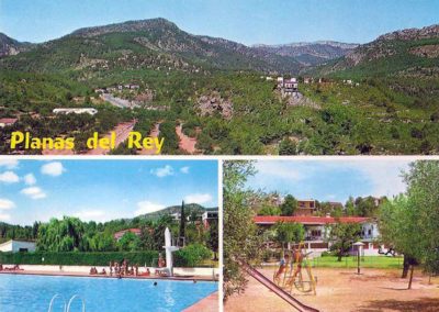 Tarjeta postal antigua de Planas del Rey Carte postale an